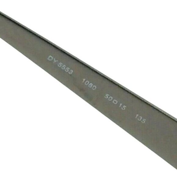 DKNY Eyeglasses Frames DY5553 Black Silver Rectangular 50 15 135 Lightweight - Picture 9 of 9